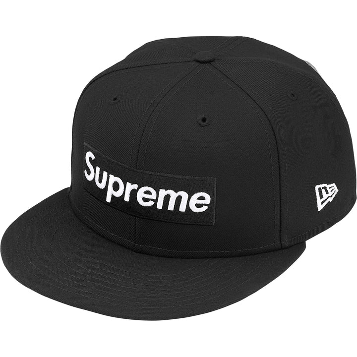 Supreme box logo new era black Hat