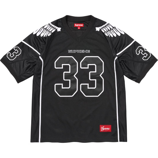 Supreme Wings Black Football Jersey