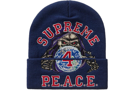 Supreme Peace Embroidered Beanie-FW23BN48