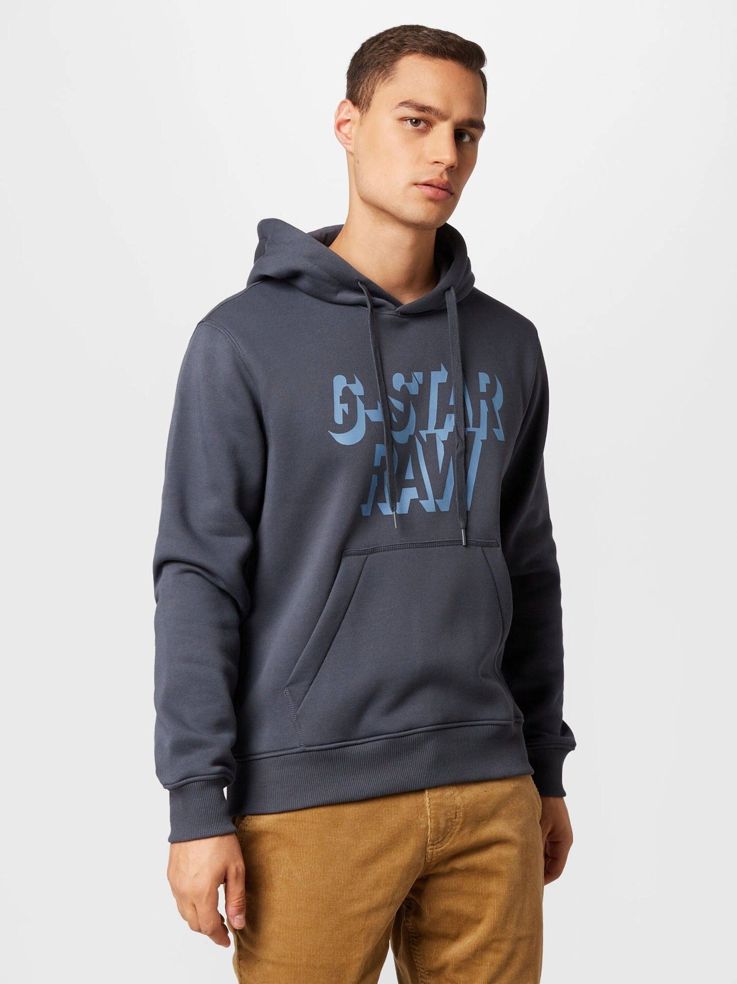 RETRO SHADOW GRAPHIC HOODED SWEATER D22236-A971-863