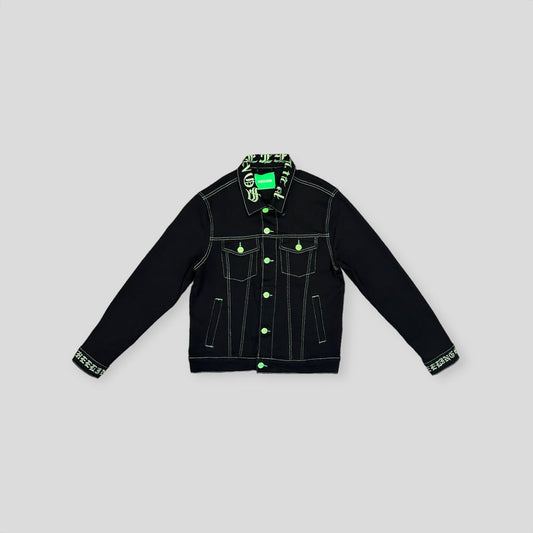 DEFYING ODDS" DENIM JACKET PH-FW23-77