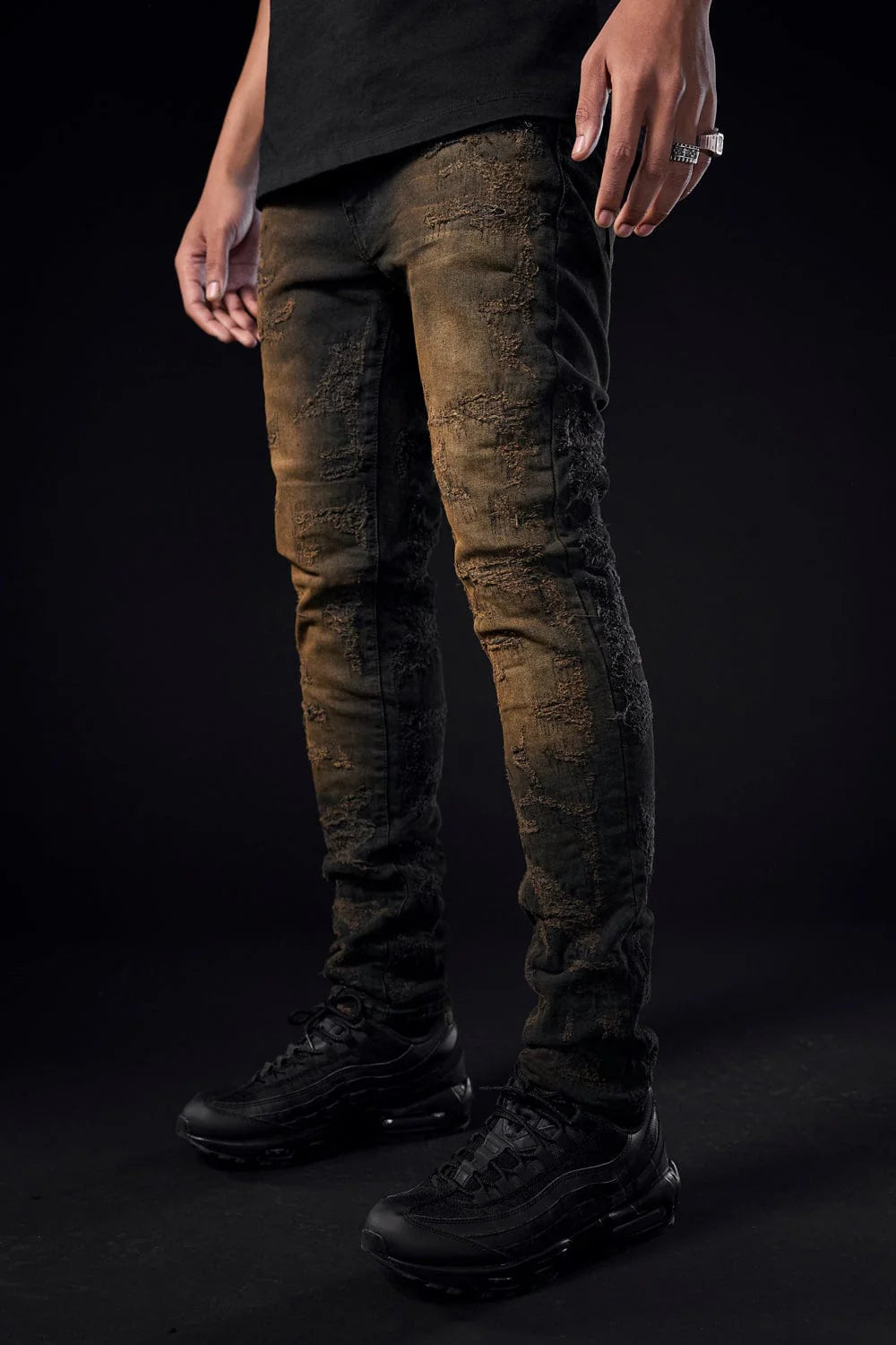 JORDAN CRAIG-MOLTEN DENIM (COPPER BLACK)-JS2118R