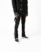 DEFYING ODDS" CARGO FLARE STACK DENIM PH-FW23-78