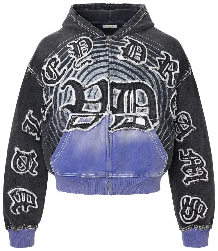VALLEY-Vale Forever Hypnotiq Zip Up 'Black'-86998