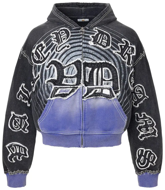 VALLEY-Vale Forever Hypnotiq Zip Up 'Black'-86998