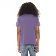 CULT-SHIMUCHAN BRUSHED LOGO SHORT SLEEVE CREW NECK TEE 26/1'S IN IRI-623B9-K66H
