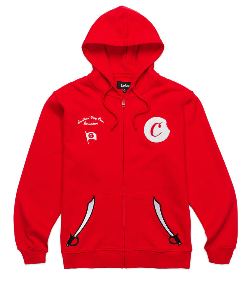 COOKIES-CRUSADERS ZIP HOODIE-CM234HFC02