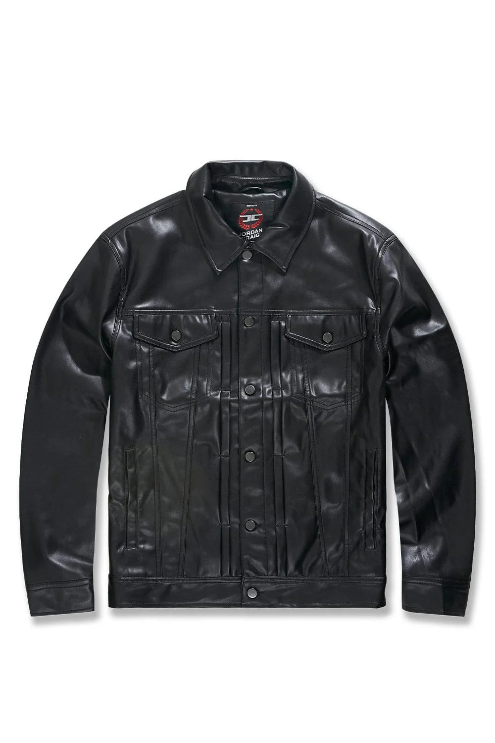 JORDAN CRAIG-ITHRILLER TRUCKER JACKET (BLACK)-JJ1218