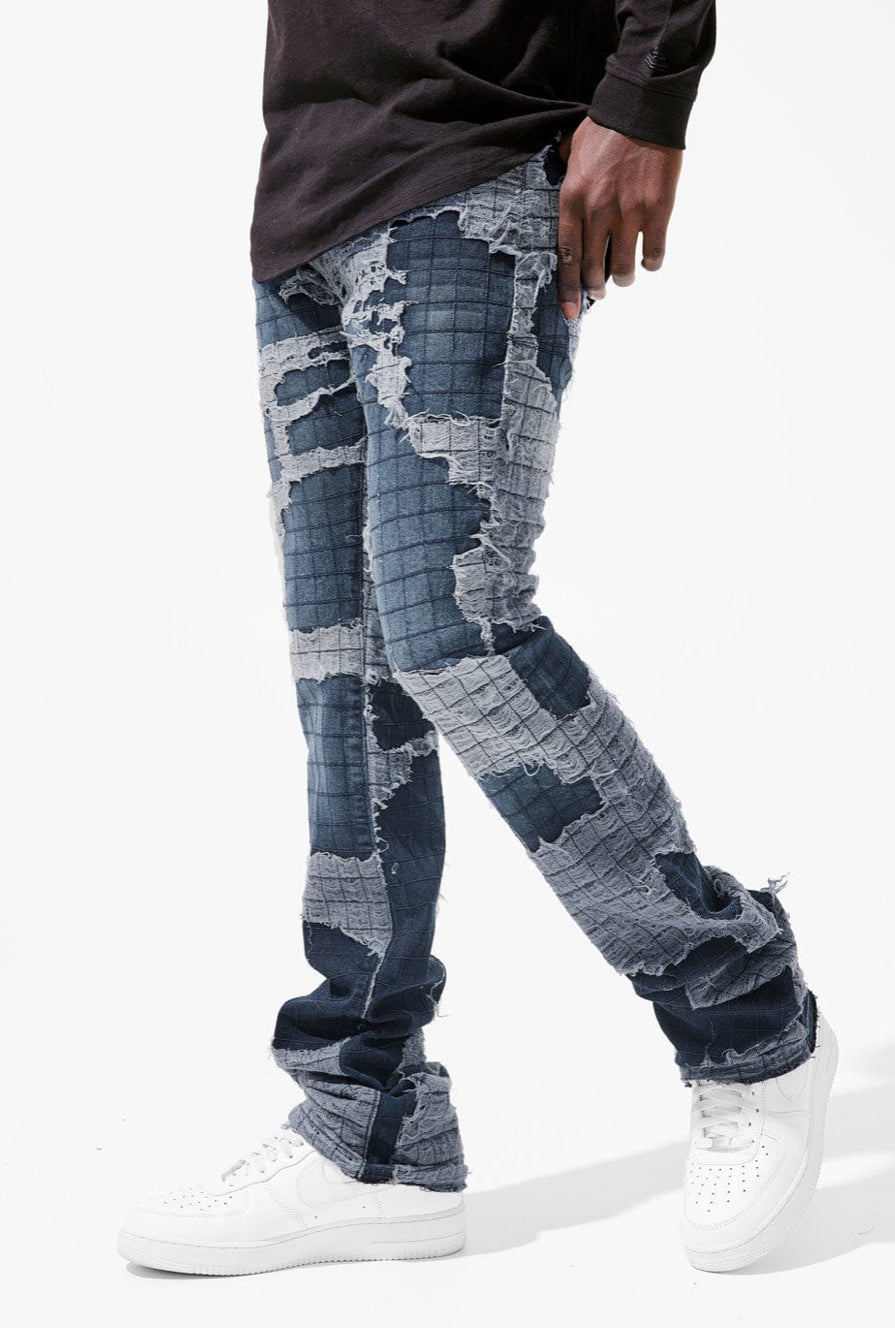 JORDAN CRAIG-MARTIN STACKED - FULL MOON BORO DENIM (DARK BLUE)-JTF1156