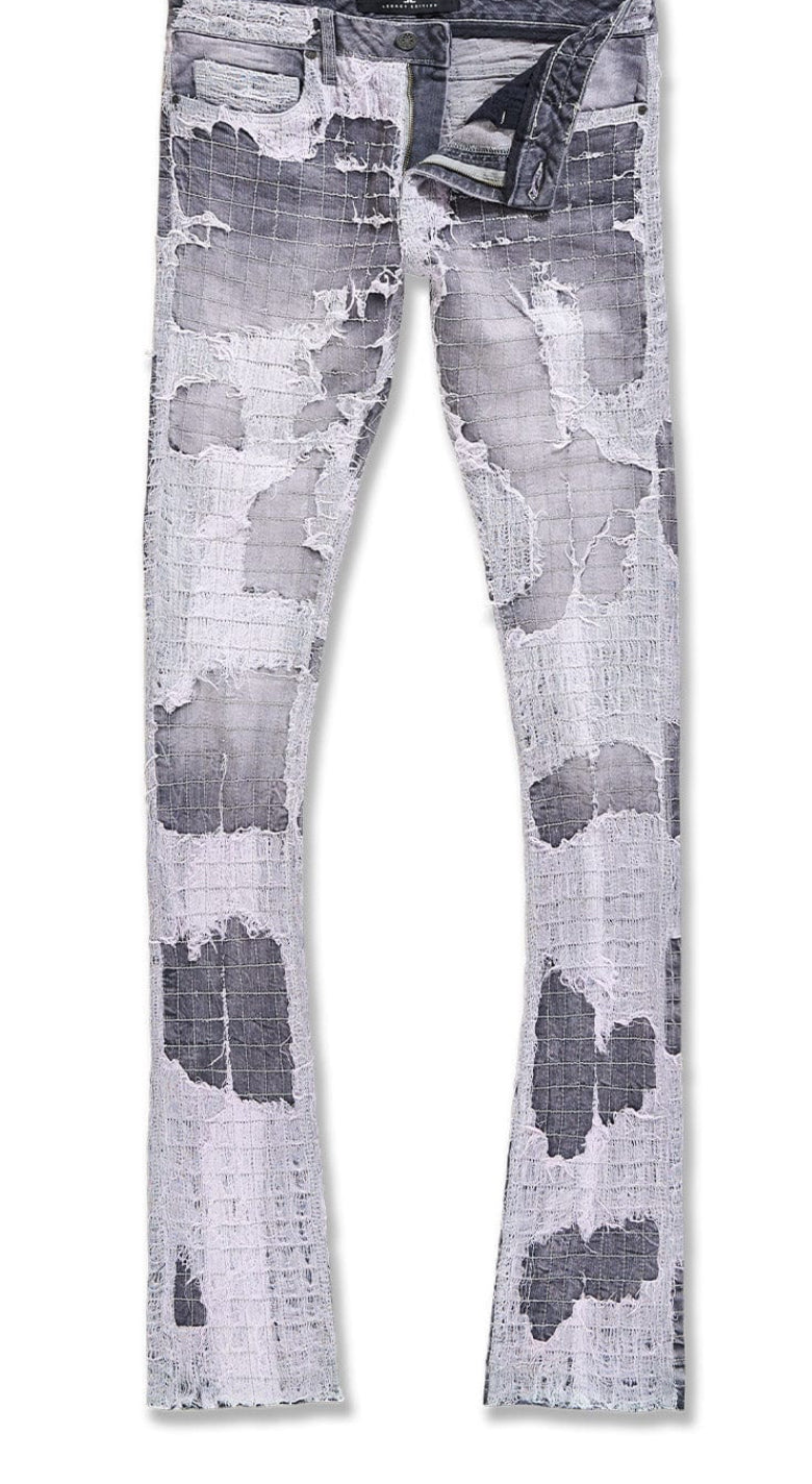 JORDAN CRAIG-MARTIN STACKED - FULL MOON BORO DENIM (LIGHT MAUVE)-JTF1156