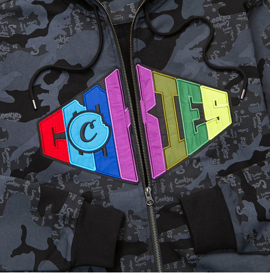 COOKIES-ACROSS THE BOARD FULL ZIP HOODIE-1562H6500