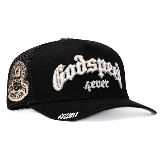 GODSPEED FOREVER TRUCKER SNAPBACK HAT