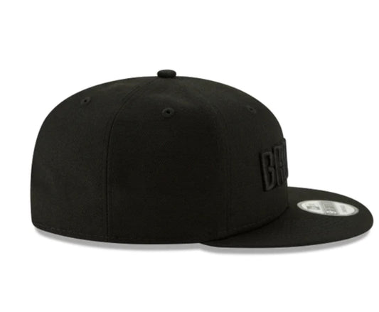 NEW ERA CAP -Cleveland Browns Basic Black on Black 9FIFTY Snapback - 11873016