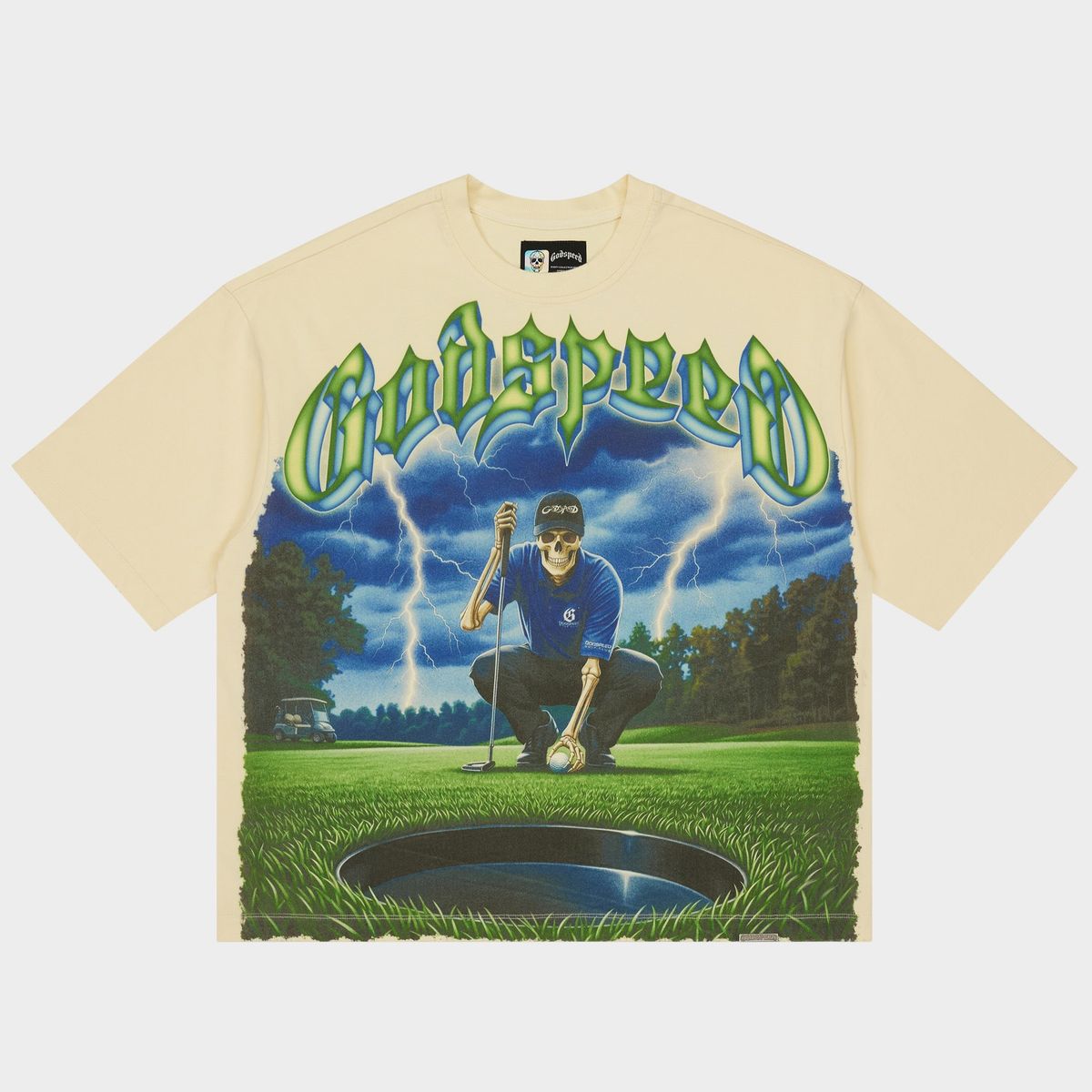 GODSPEED No Mulligans T-Shirt (Bone)