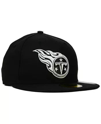 NEW ERA CAP-Tennessee Titans Black And White SNAPBACK -70419091