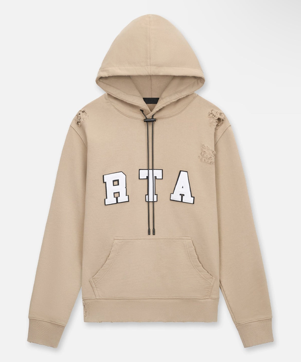 RTA-MARKUS HOODIE | NUDE COLLEGIATE