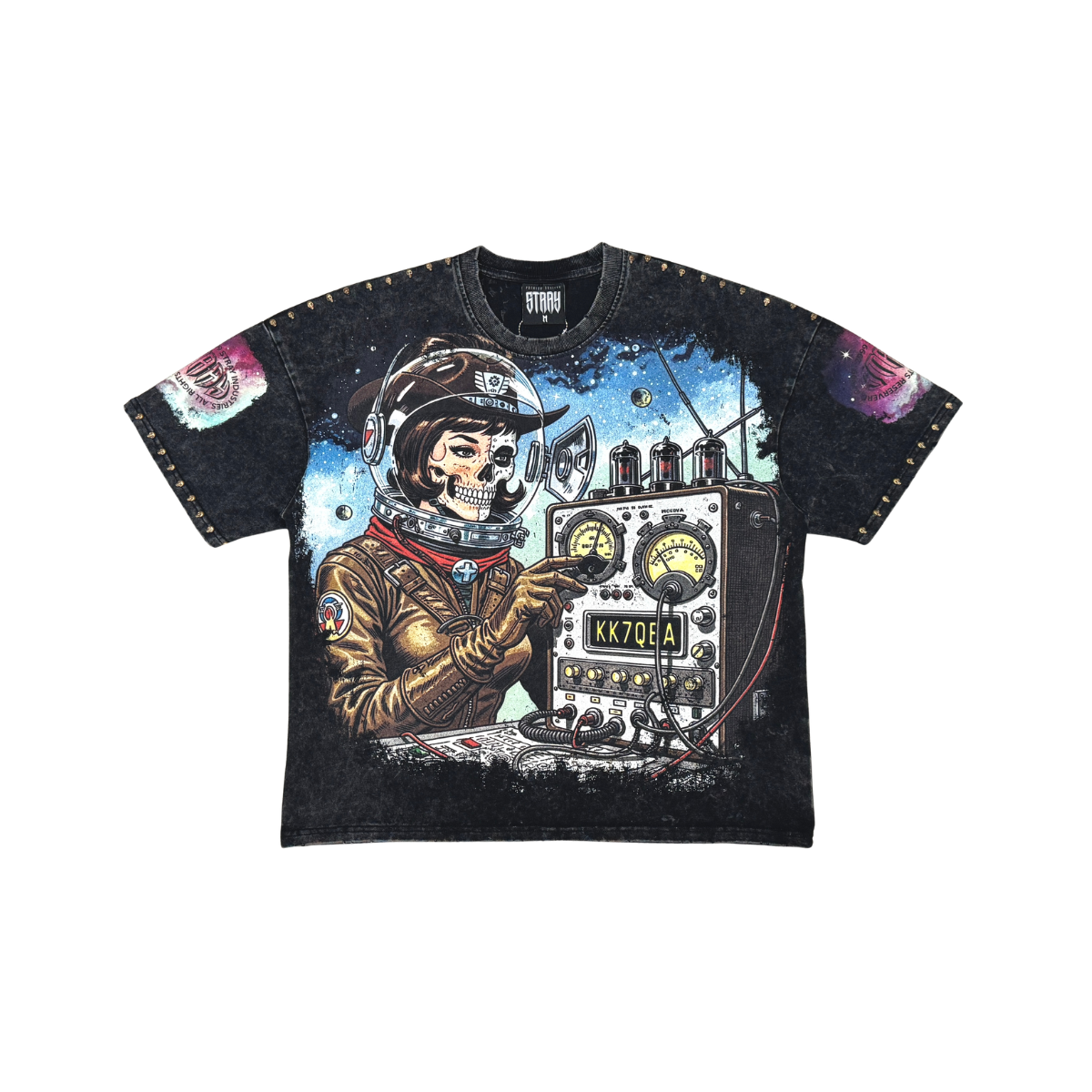 STRAY female astronaut tee