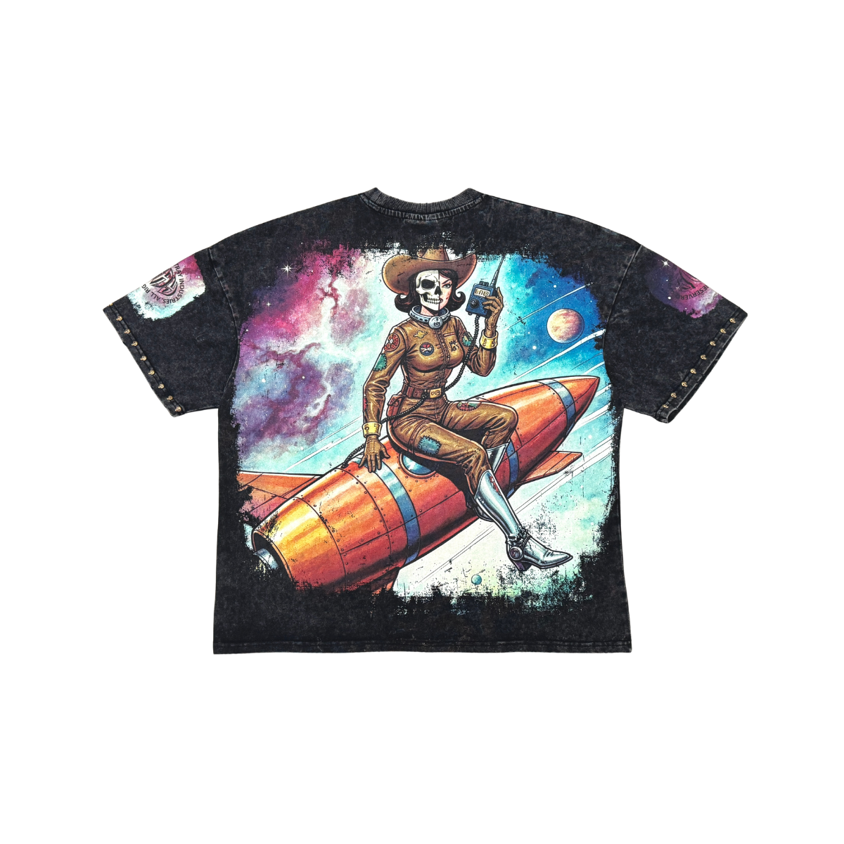 STRAY female astronaut tee