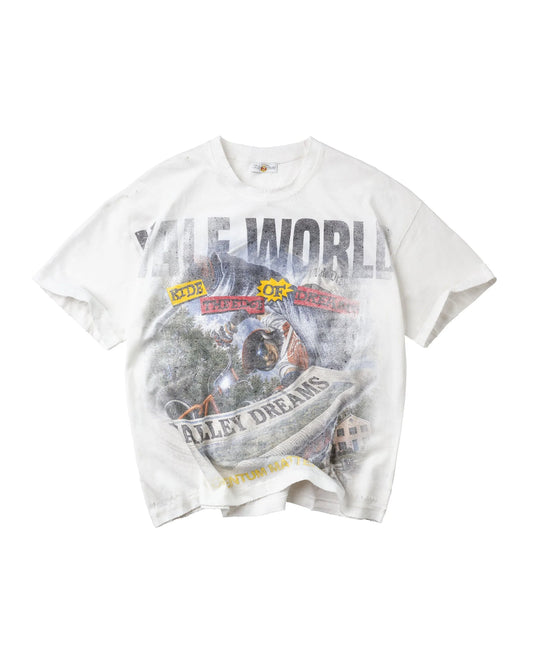 Vale Forever Newspaper Tee White