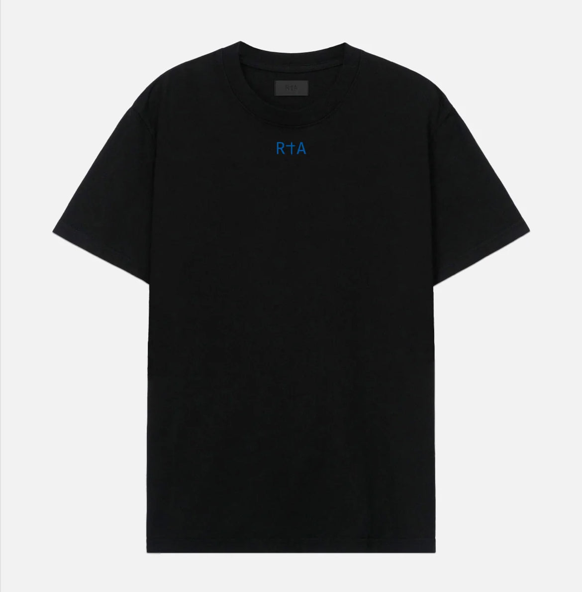 RTA-LIAM TEE | BLACK BLUE DOUBLE CROSS