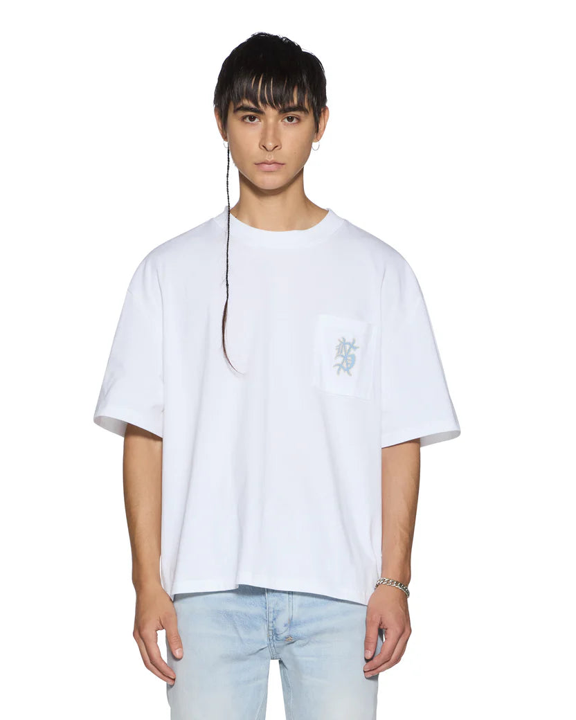 KSUBI EFFECT EKCESS POCKET SS TEE TRU WHITE