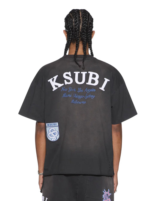 KSUBI GENESIS EKCESS SS TEE CHARCOAL FADE