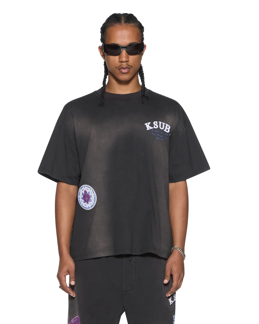 KSUBI GENESIS EKCESS SS TEE CHARCOAL FADE
