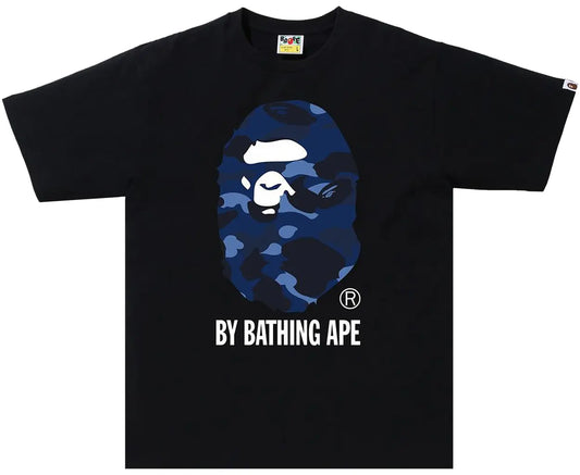 BAPE Color Camo By Bathing Ape Tee 'BLACK/Navy'