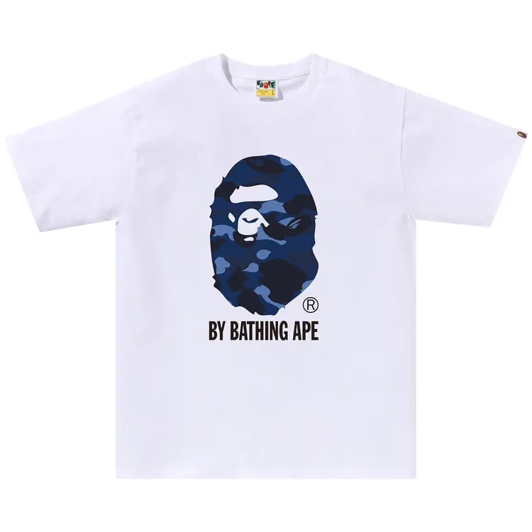 BAPE Color Camo By Bathing Ape Tee 'White/Navy'