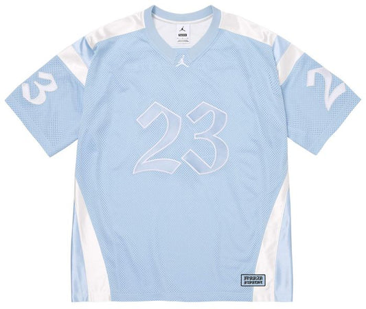 Supreme x Jordan Warm Up Jersey 'Light Blue'