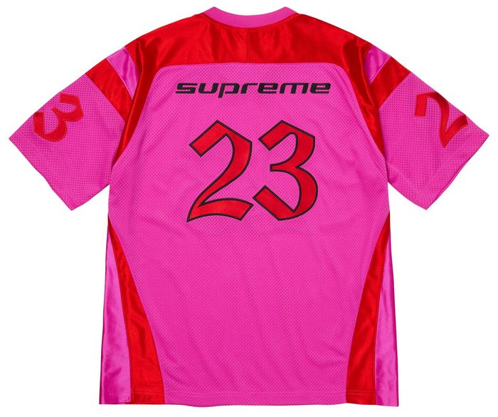 Supreme x Jordan Warm Up Jersey 'Pink'