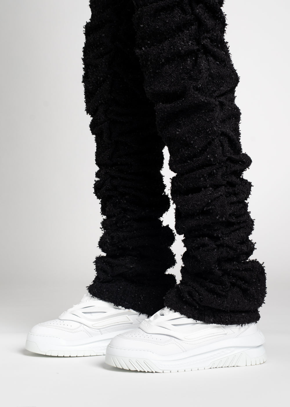 GUAPI -ALL BLACK SUPER STACKED DENIM -148ASSD