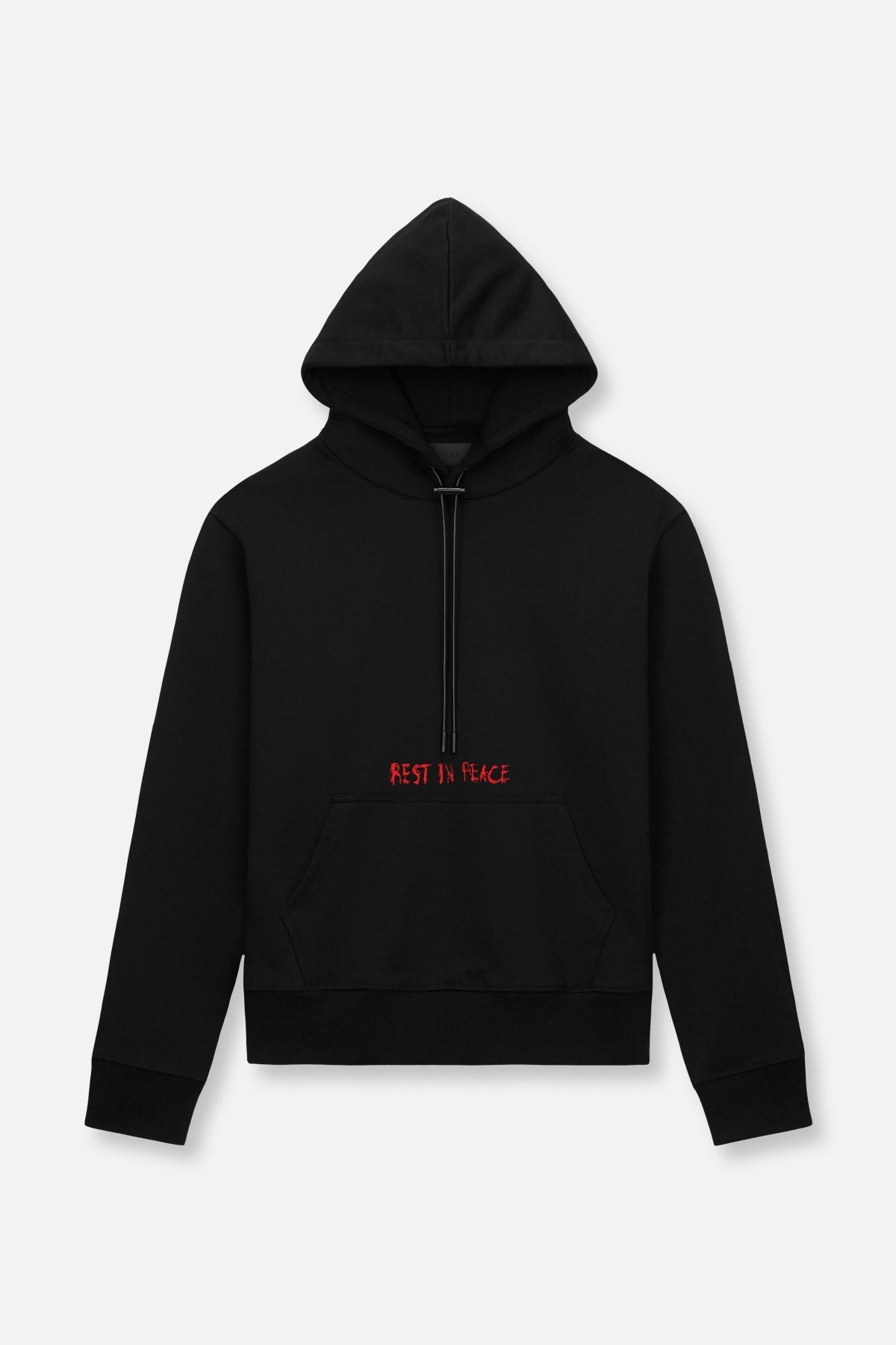 RTA-DION HOODIE | BLACK RED RIP CROSS-MH24K628
