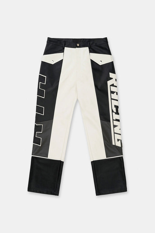 RTA-JAYCEE PANT | WHITE BLACK RACIN—MF23K648