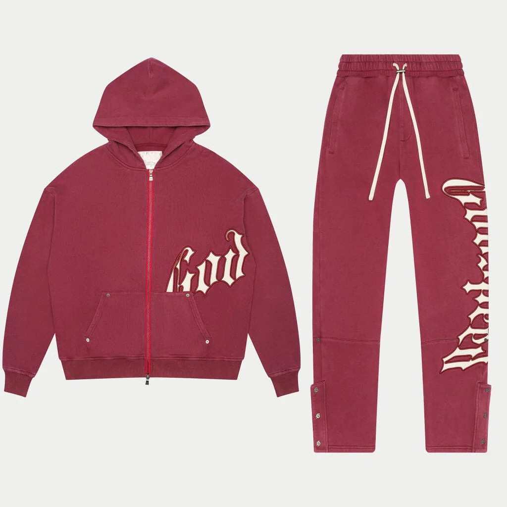 GODSPEED-OG Logo Sweatsuit (Bordeaux)