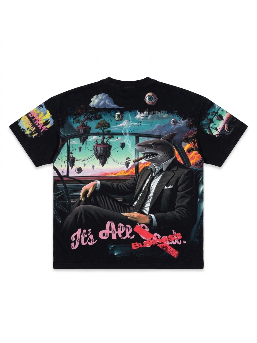 STRAY Crocodile T-shirt-ST1748
