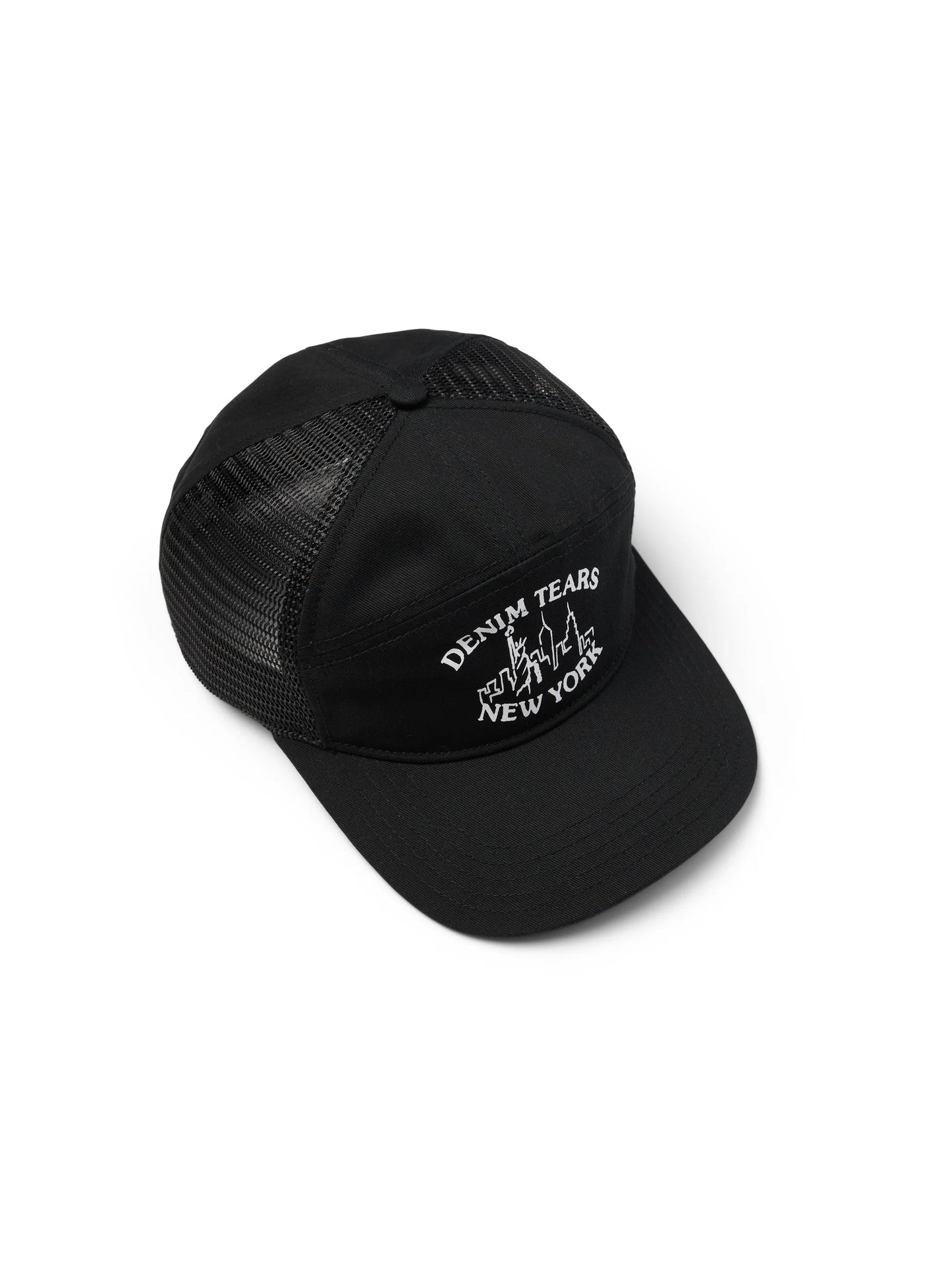DENIM TEARS SKYLINE CAP BLACK