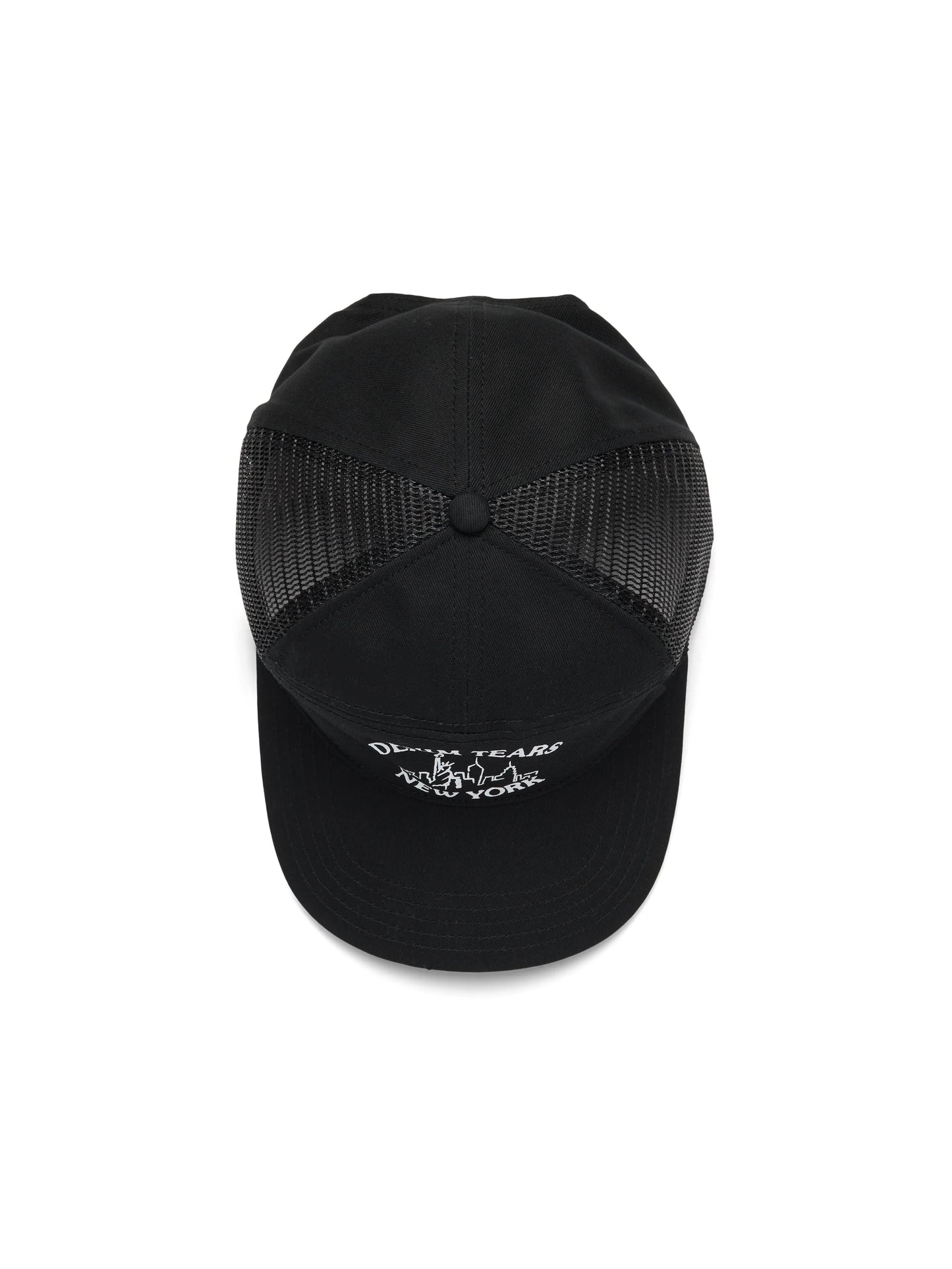 DENIM TEARS SKYLINE CAP BLACK