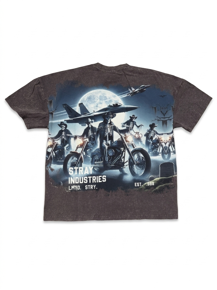 STRAY - END GAME T-SHIRT - CHARCOAL 1743