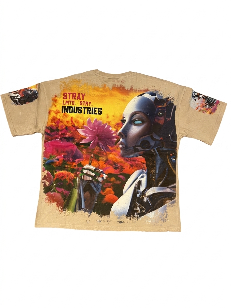 STRAY Industries Cyborg/VR Skeleton t-shirt