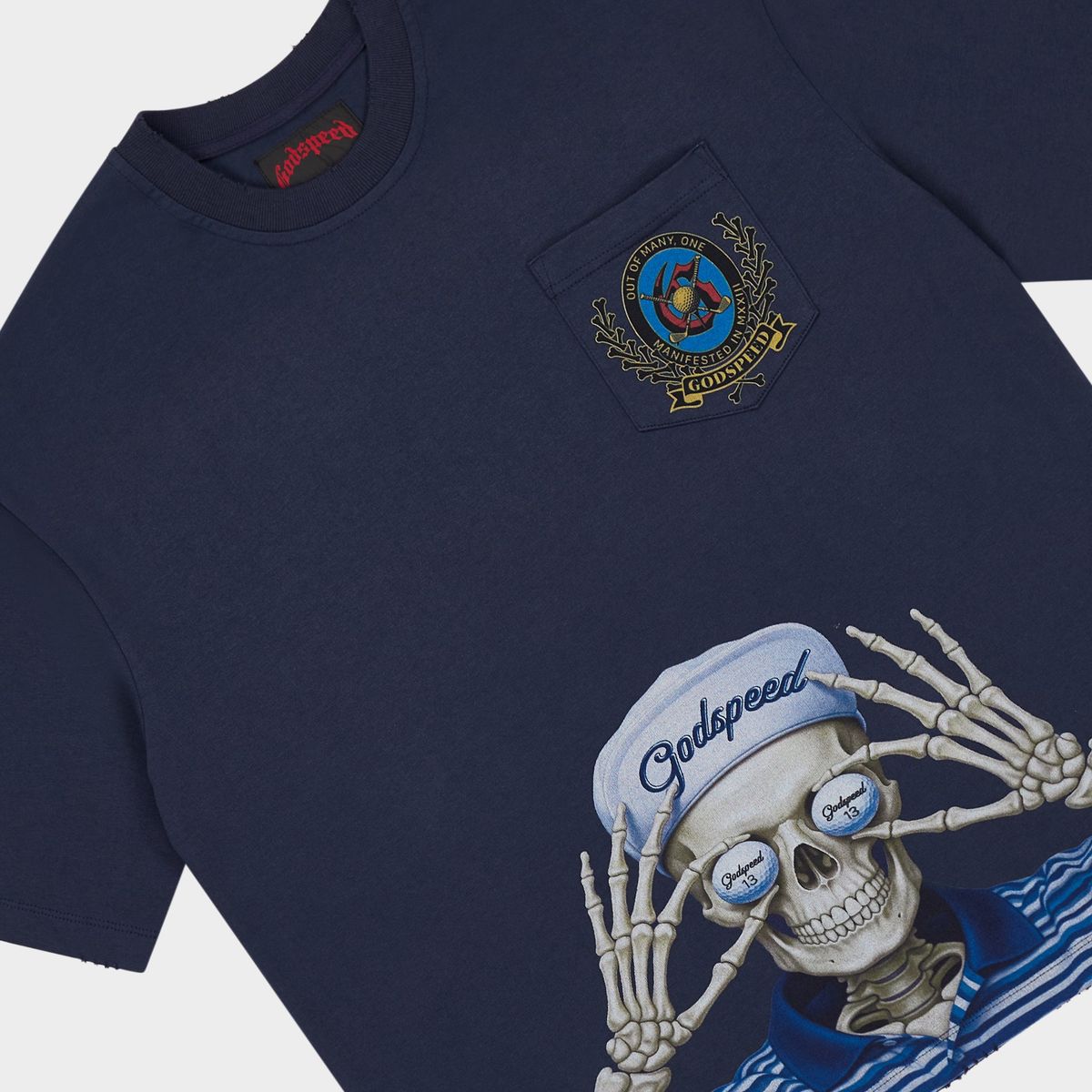 GODSPEED Golf Days Pocket T-shirt (Navy)