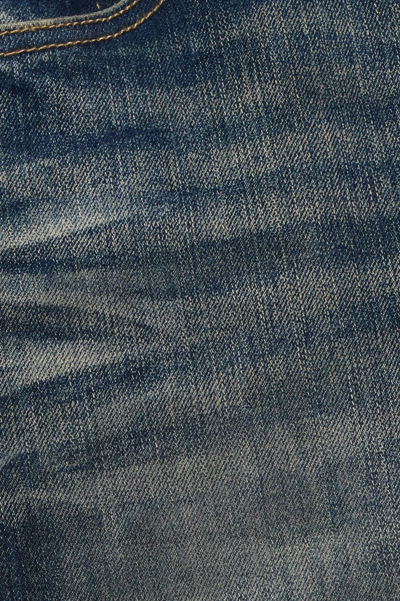 VALABASAS MR. FLEX DIRTY DARK BLUE WASH SKINNY JEANS