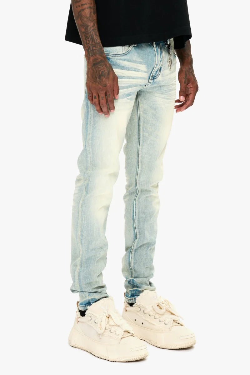 VALABASAS MR. SLIM JEAN LIGHT WASH