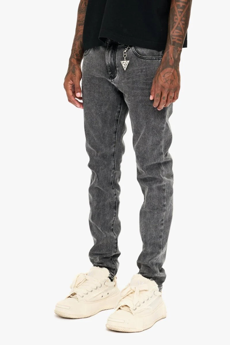 VALABASAS MR. SLIM JEAN GREY WASH