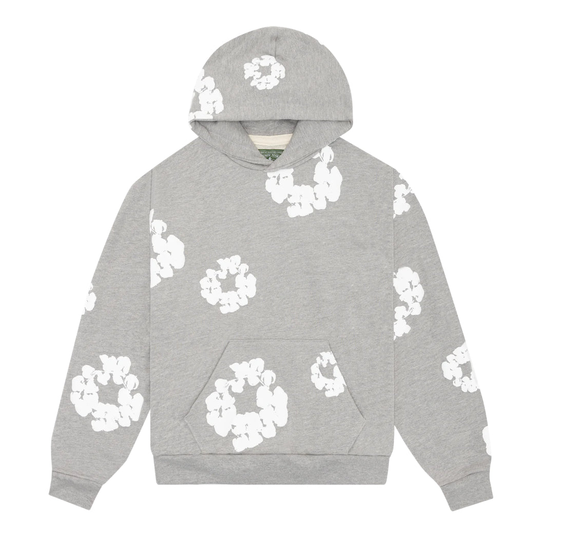 DENIM TEARS-The Cotton Wreath Sweatshirt Grey