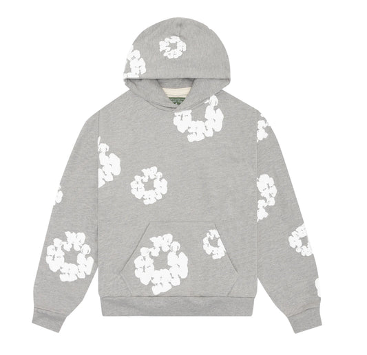 DENIM TEARS-The Cotton Wreath Sweatshirt Grey