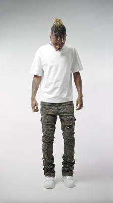 GUAPI-CAMO TACTICAL STACKED DENIM -GUAPI