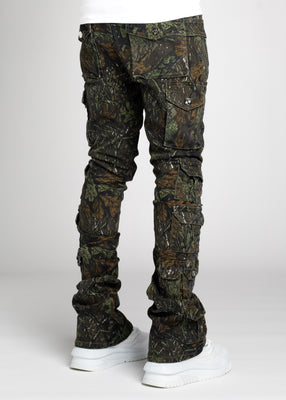 GUAPI-CAMO TACTICAL STACKED DENIM -GUAPI