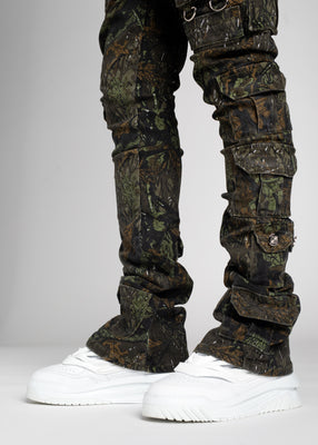 GUAPI-CAMO TACTICAL STACKED DENIM -GUAPI