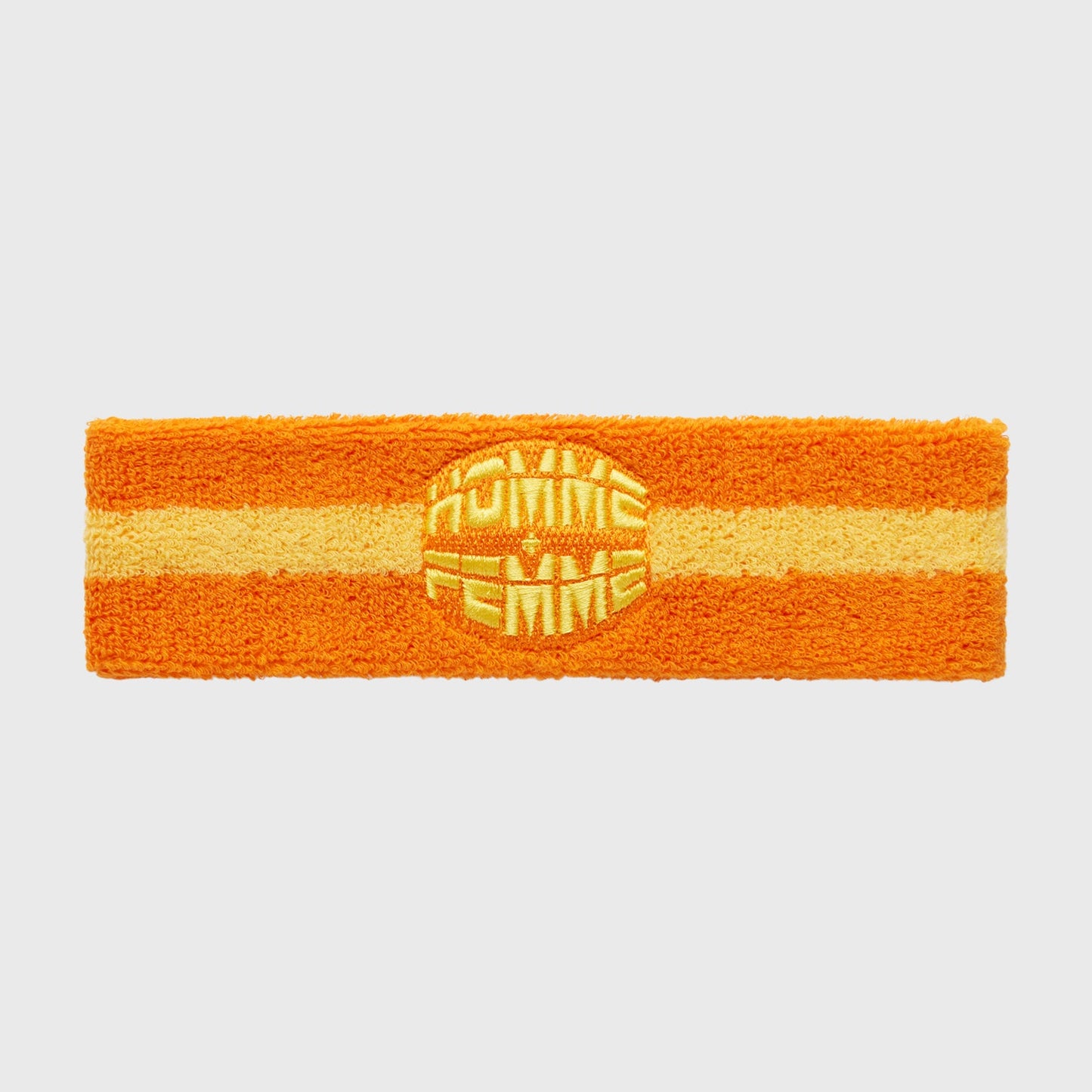 HOMMEFEMME STRIPE LOGO HEADBAND